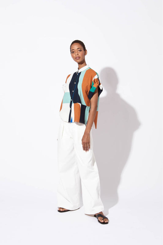 BLUE GREEN ANDREW SUPERSONIC SHIRT