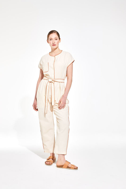 MESSINA TERRA OFF WHITE JUMPSUIT