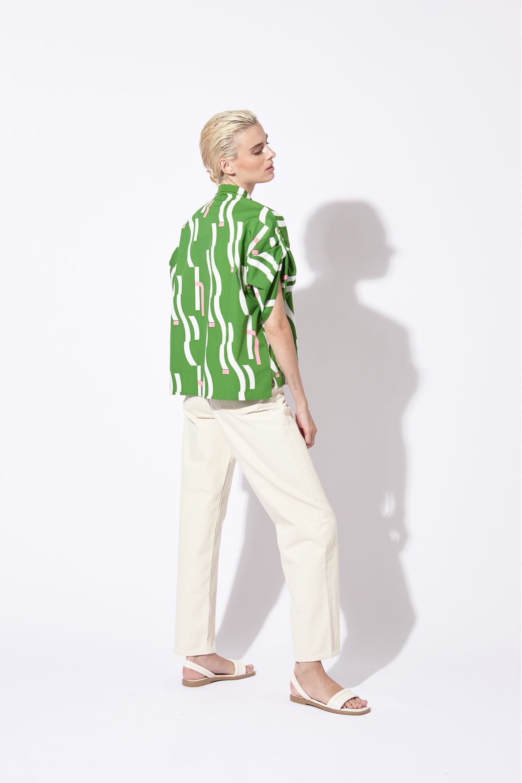 ANDREW WAVE SHIRT GREEN