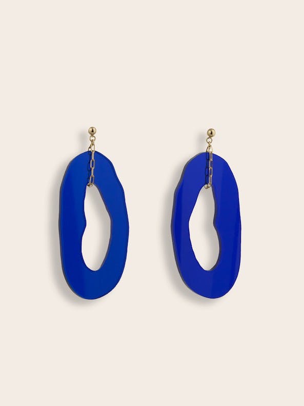 Roanna Earrings - blue