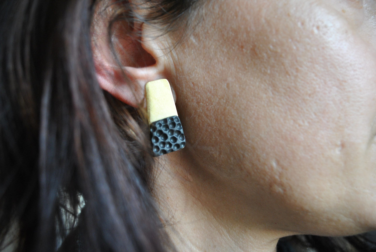 CAVITY assymetrical earrings