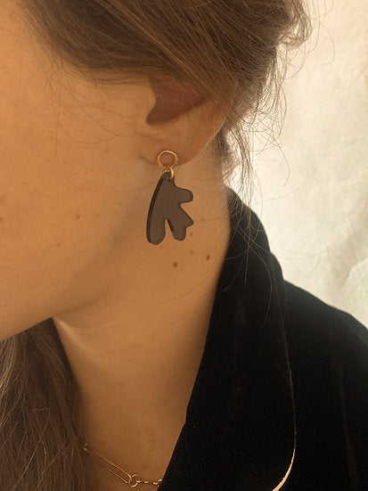 Paloma earrings - black