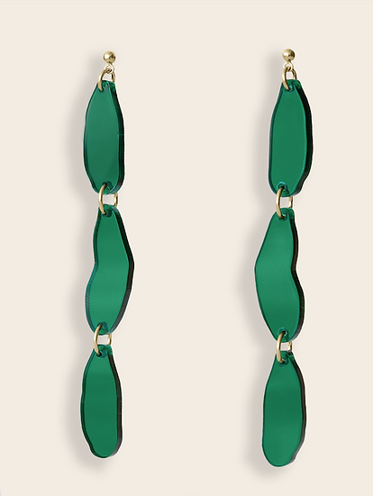 Aissa earrings - green