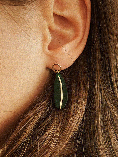 Gioia earrings - green