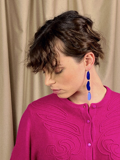 Aissa earrings - blue